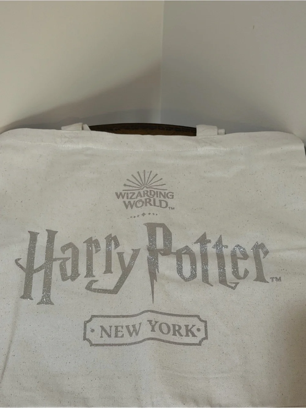 NEW HARRY POTTER SHOP NEW YORK CITY TOTE BAG, BAG & BOOKMARK